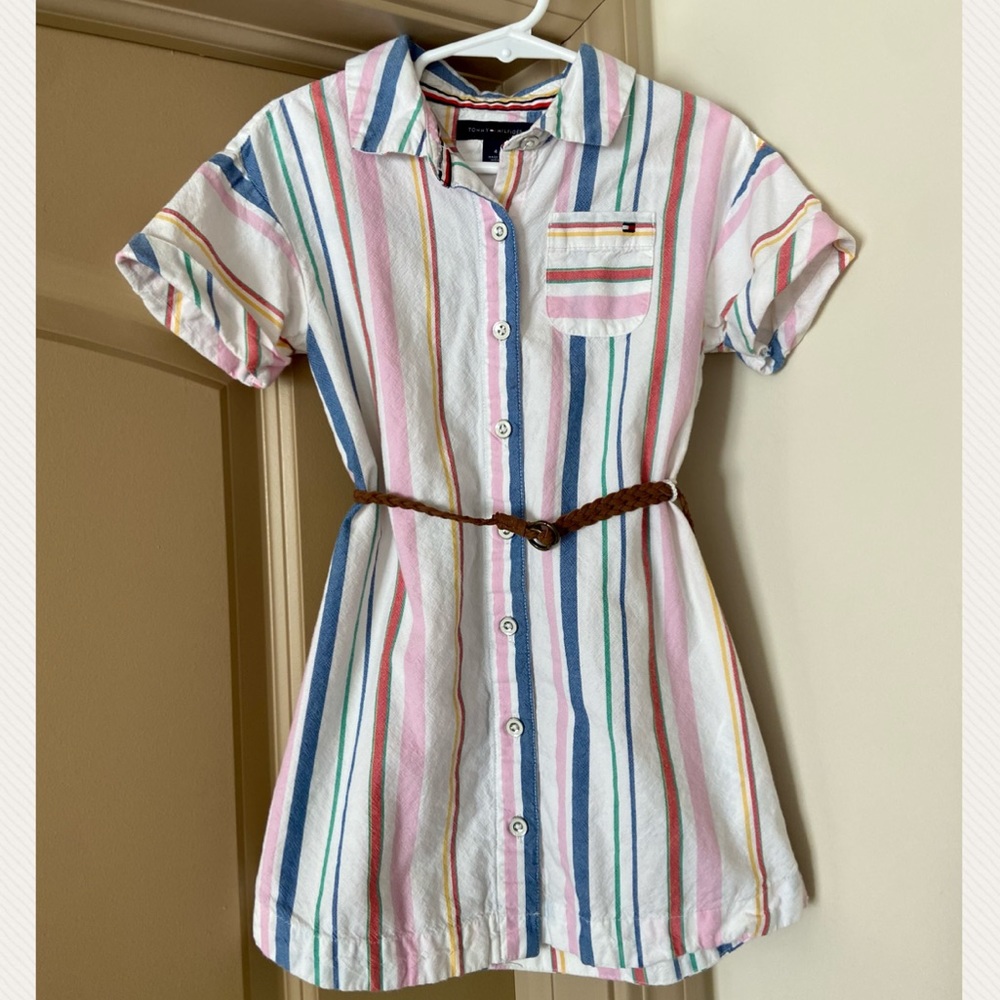 Tommy Hilfiger Girls Dress with Belt